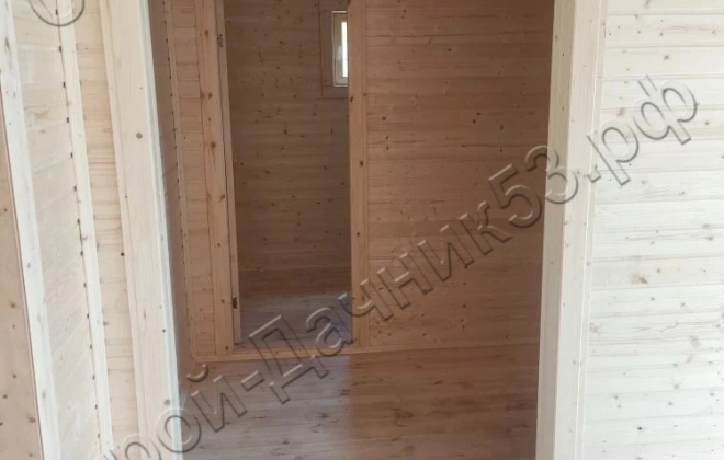 5 Каркасный дом Д-18, 8x67м, 56 М², Тверская область, Вышневолоцкий район, ст. Тверца (6)